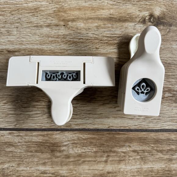 Martha Stewart Paper Punch Edge Corner LOT Crafting Linked Stars Snowflake - Picture 8 of 9